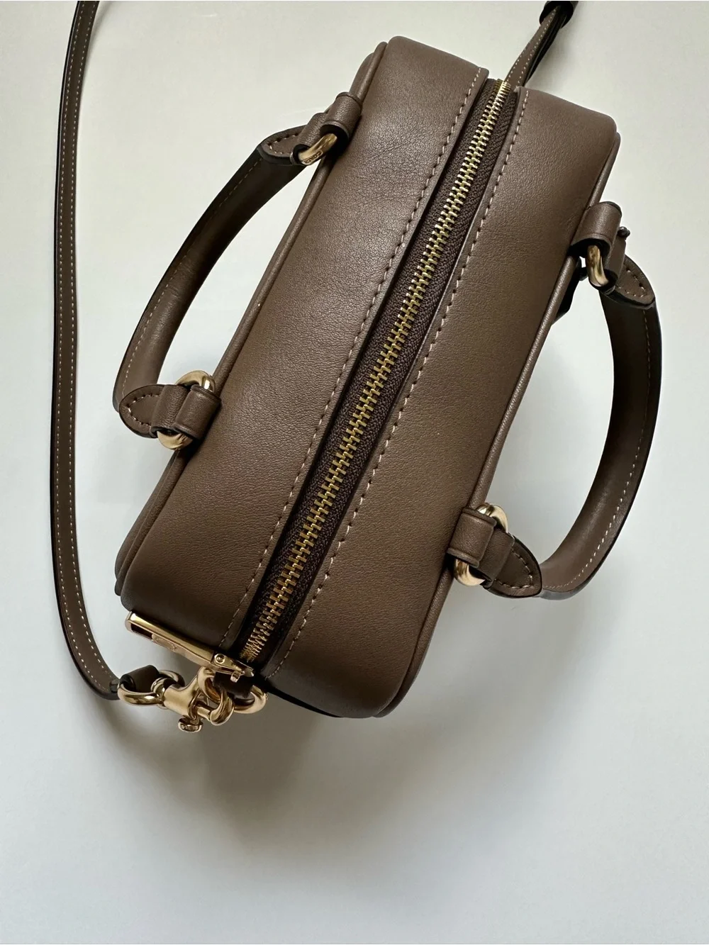 Coach Brown Leather Satchel crossbody bag